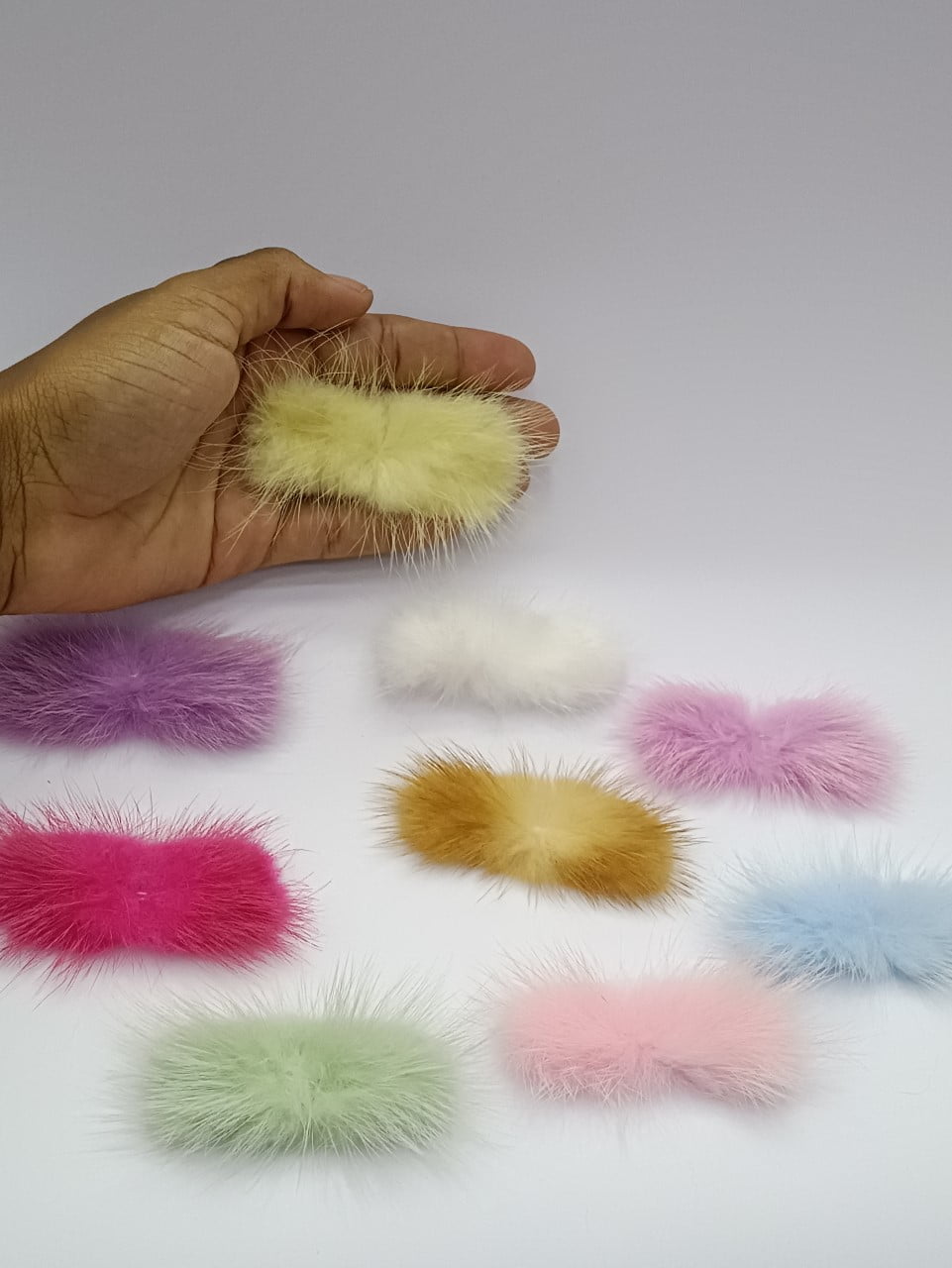 Aplique Bigode Pom Pom 7CM - 1 Unidade 