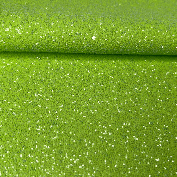 Lonita Glitter 27x40 cm Verde Fluor