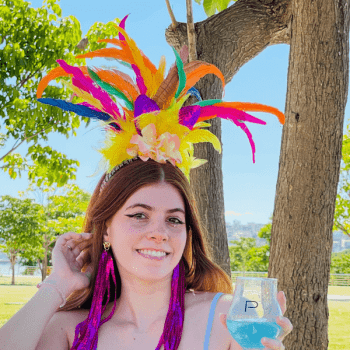 Tiara para Carnaval Primavera