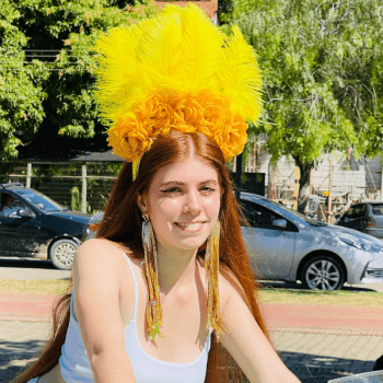 Tiara para Carnaval Solar