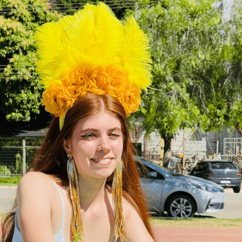 Tiara para Carnaval Solar