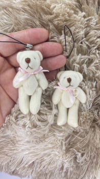 Urso de Pelúcia com 7cm - 1 Unidade