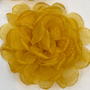 Flor de Organza 10cm 