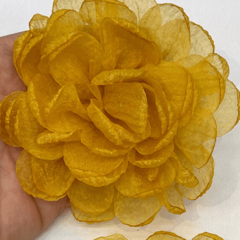 Flor de Organza 10cm 