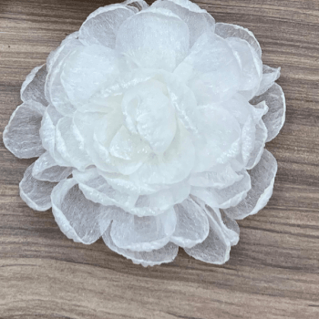 Flor de Organza 10cm 