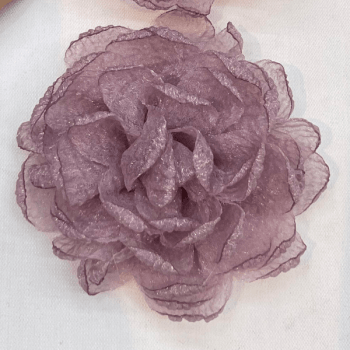 Flor de Organza 10cm 