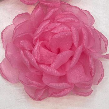 Flor de Organza 10cm 