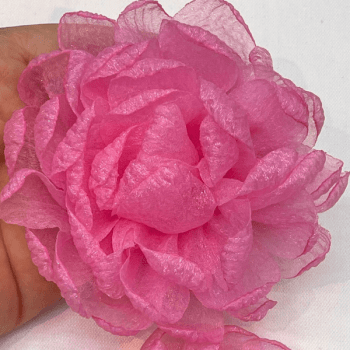 Flor de Organza 10cm 