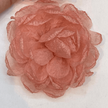 Flor de Organza 10cm 