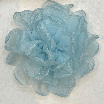 Flor de Organza 10cm 