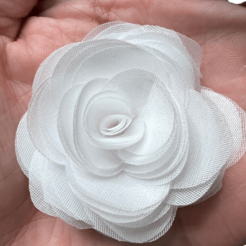 Flor de Organza 5cm