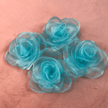 Flor de Organza - Eleve seus Projetos de Artesanato com Elegância