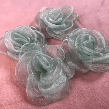 Flor de Organza - Eleve seus Projetos de Artesanato com Elegância