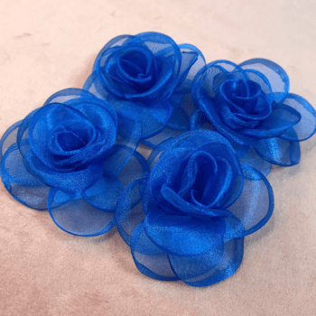 Flor de Organza - Eleve seus Projetos de Artesanato com Elegância