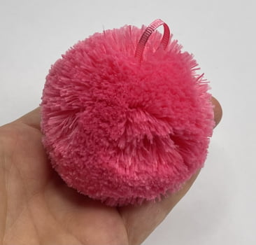 Pom Pom de Lã com Alça 70mm -1 Unidade