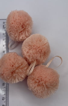 Pom Pom de Lã com Alça 40mm - 1 Unidade