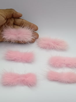 Aplique Bigode Pom Pom 7CM - 1 Unidade 