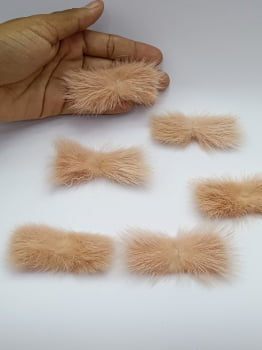 Aplique Bigode Pom Pom 7CM - 1 Unidade 