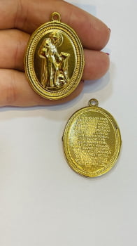 Medalha de São Francisco de Assis 35/27- 1 unidade